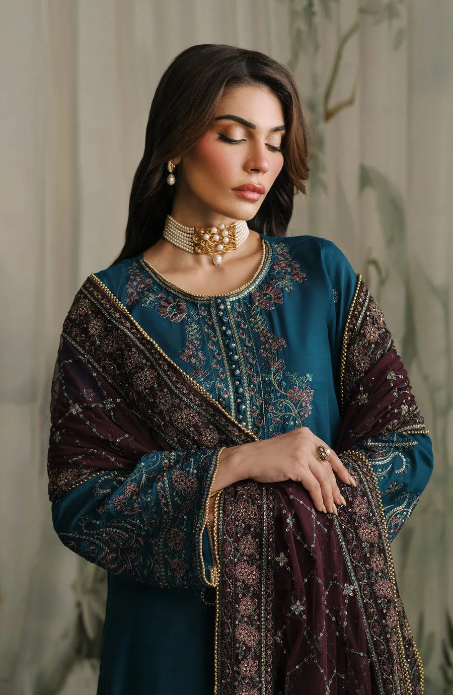 ZARIF | RAW SILK ZRF-RW-03 ZEENA