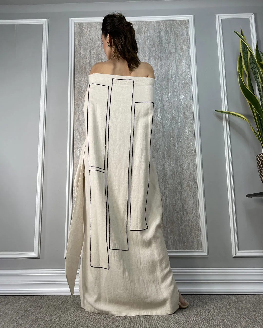 ZOMA LINEN DRESS