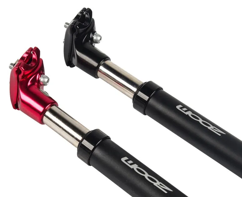 ZOOM Bicycle Suspension Seatpost - 31.6 * 350mm, Aluminum Alloy, Black